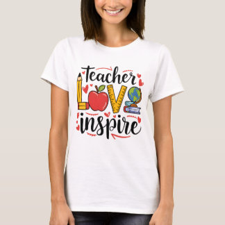 Leraar Liefde Inspireren T-shirt