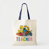 Leraar lieve Sesamstraat Vrienden Tote Bag (Voorkant)