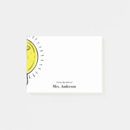 Leraar Lightbulb School Post-it® Notes