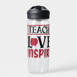 Leraar Love Inspire Waterfles