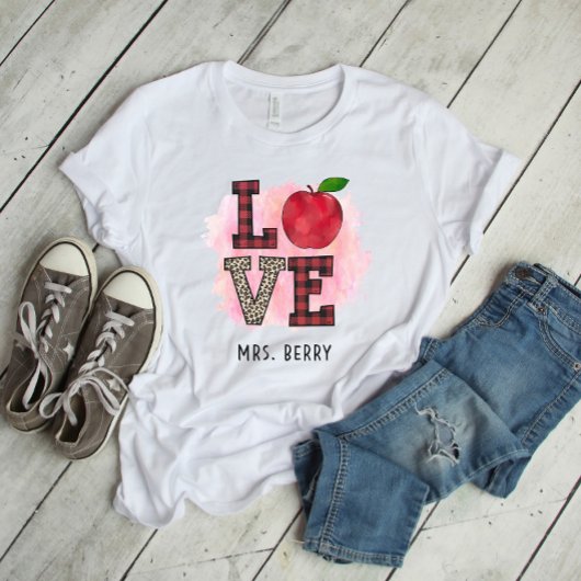 Leraar Love Red Apple T-shirt