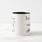 Leraar maakt verschil tweekleurige koffiemok (Center)