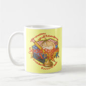 Leraar maatschappijleer motto koffiemok (Links)