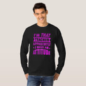Leraar Met Een Houding Of Coach Strikte Discipline T-shirt (Voorkant volledig)