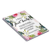 Leraar Met pensioen dankzij pensioen Notitieboek (Rechterzijde)