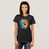 Leraar Middelbare School Valt Microfoon Laat Waard T-shirt (Voorkant volledig)