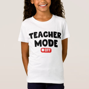 Leraar Mode of Trendy Desing, Funny Sayings T-shirt
