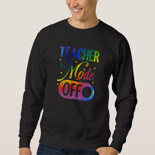 Leraar mode van Happy Last Day of School Summer B Trui (Voorkant)