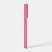 Leraar | Moderne Roze Afstuderen Eigen Naam iPhone Hoesje (Rechterkant)
