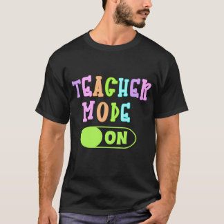Leraar Modus Aan Kussen T-shirt
