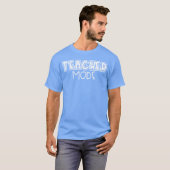 Leraar modus retro t-shirt (Voorkant volledig)