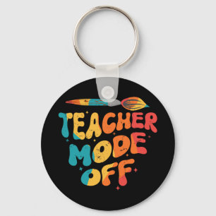 Leraar Modus Uit Laatste Dag Van School Kunstleraa Sleutelhanger