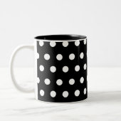 Leraar Mok Groen Apple Black met witte pokadop (Links)