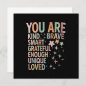 Leraar Motivatie eerste dag terug naar school Kaart (Voorkant / Achterkant)