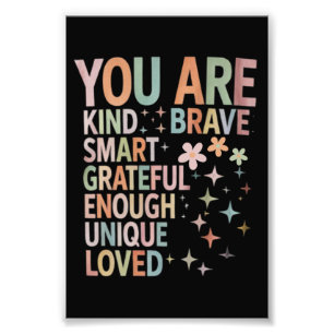 Leraar Motiverend Eerste Dag Terug naar School Foto Afdruk