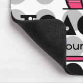 Leraar Mousepad - Polka Dot Muismat (Hoek)