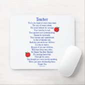 leraar muismat (Met muis)