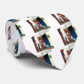 Leraar na de eerste schooldag stropdas (Opgerold)