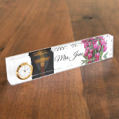 leraar naambordje (Zijkant)