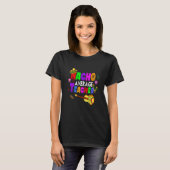Leraar Nacho Gemiddeld Leraar Leren Cinco De Ma T-shirt (Voorkant volledig)