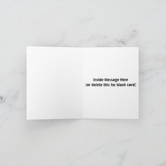 Leraar Notecard - de Verf ploetert Apple Notitiekaartje (Binnen)