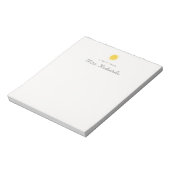 leraar notitieblok (Linkerzijde)