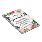 Leraar Notitieboek appreciatie Dank je cadeau Quot (Rechterzijde)