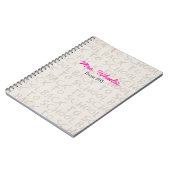 Leraar Notitieboek terug naar schoolboek (Linkerzijde)