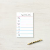 Leraar - Notities 4" x 6" Post-it® Notes (Op bureau)