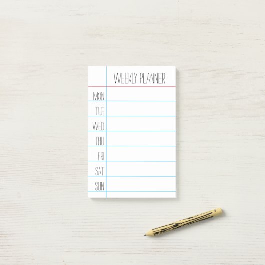 Leraar - Notities 4" x 6" Post-it® Notes (Op bureau)