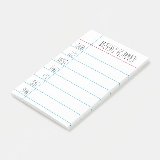 Leraar - Notities 4" x 6" Post-it® Notes (Schuin)