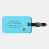 Leraar of bus driver Cute Animals | Aangepaste naa Bagagelabel (Achterkant horizontaal)