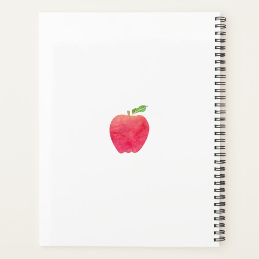 Leraar om persoonlijke Waterverf aan te bieden App Planner (Achterkant)