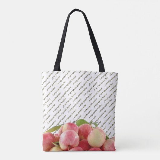 Leraar omdat ik dacht dat ik kon tote bag (Achterkant)