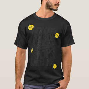 Leraar Onderwijs De school naar gevangenis Pipelin T-shirt