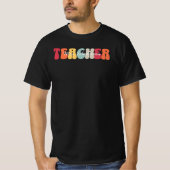 leraar-onderwijs-onderwijzen-retro-grappig t-shirt (Voorkant)