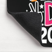 Leraar op schooldag ik ben hier voor veld D Muismat (Hoek)