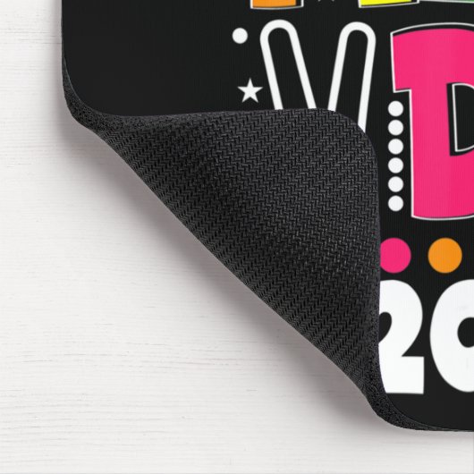 Leraar op schooldag ik ben hier voor veld D Muismat (Hoek)