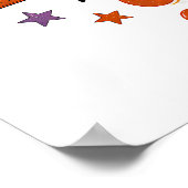 Leraar overdag Heks 's nachts Halloween Poster (Hoek)