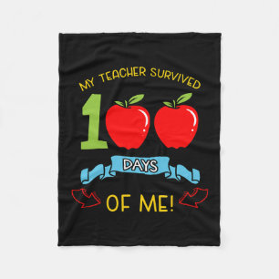 Leraar overleefde 100 dagen van ME kleuterschool s Fleece Deken