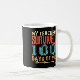 Leraar overleefde 100 Days of Me Fun 100 schooldag Koffiemok