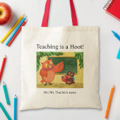 Leraar Owl Tote Bag