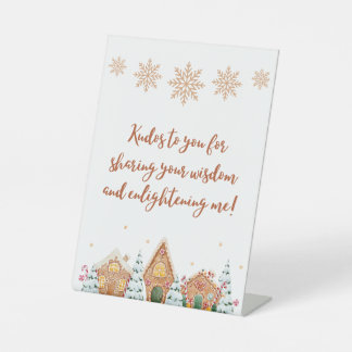 Leraar Pedestal Seizoensgebonden Gift, Educators G Reclamebord Met Voetstuk