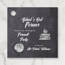 Leraar Pensioen Afscheid Blackboard Nostalgic