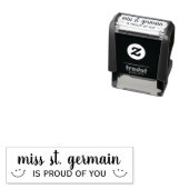 Leraar Persoonlijk Trots Op Jou Zelfinktende Stempel (In situ)