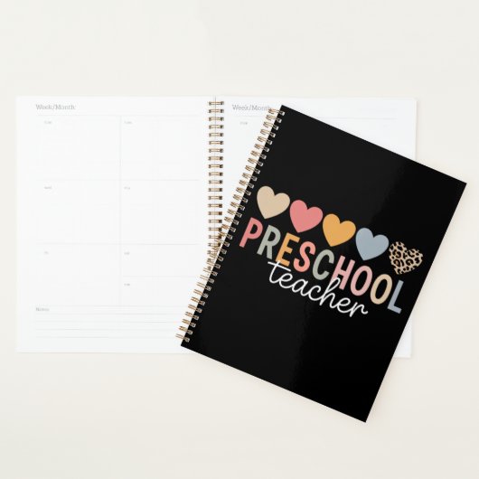 Leraar Peuteronderwijs Terug naar School  Planner (Display)