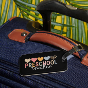 Leraar Peuterspeelzaal Terug naar School  Bagagelabel