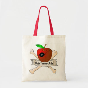 leraar Pirate canvas tas