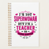 Leraar Planner Book Weekly Funny Birthday Gifts (Voorkant)