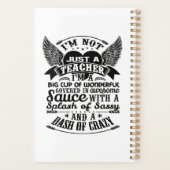 Leraar Planner Book Weekly Funny Birthday Gifts (Achterkant)